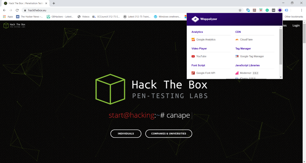 hack the box